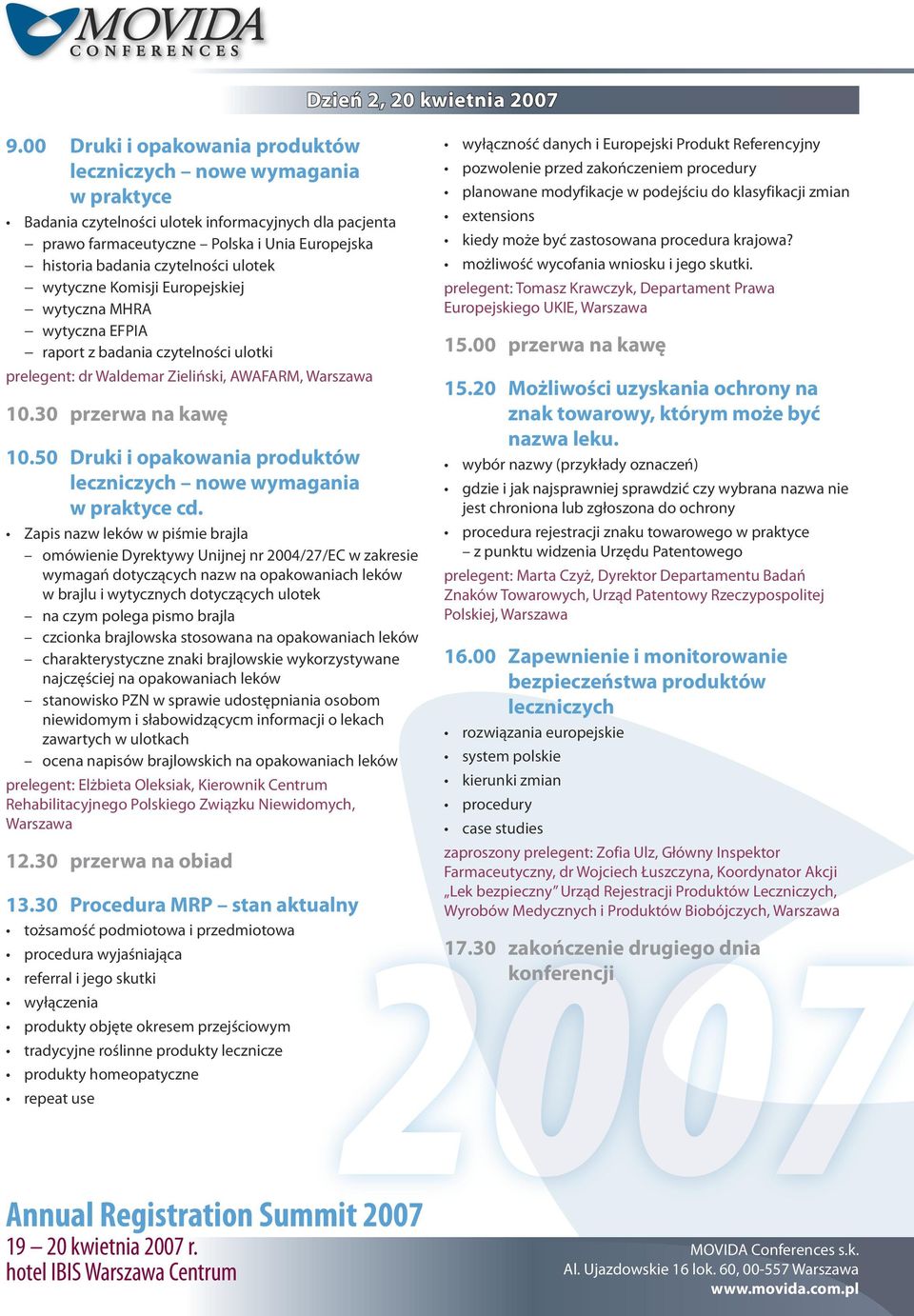 50 Druki i opakowania produktów leczniczych nowe wymagania w praktyce cd.