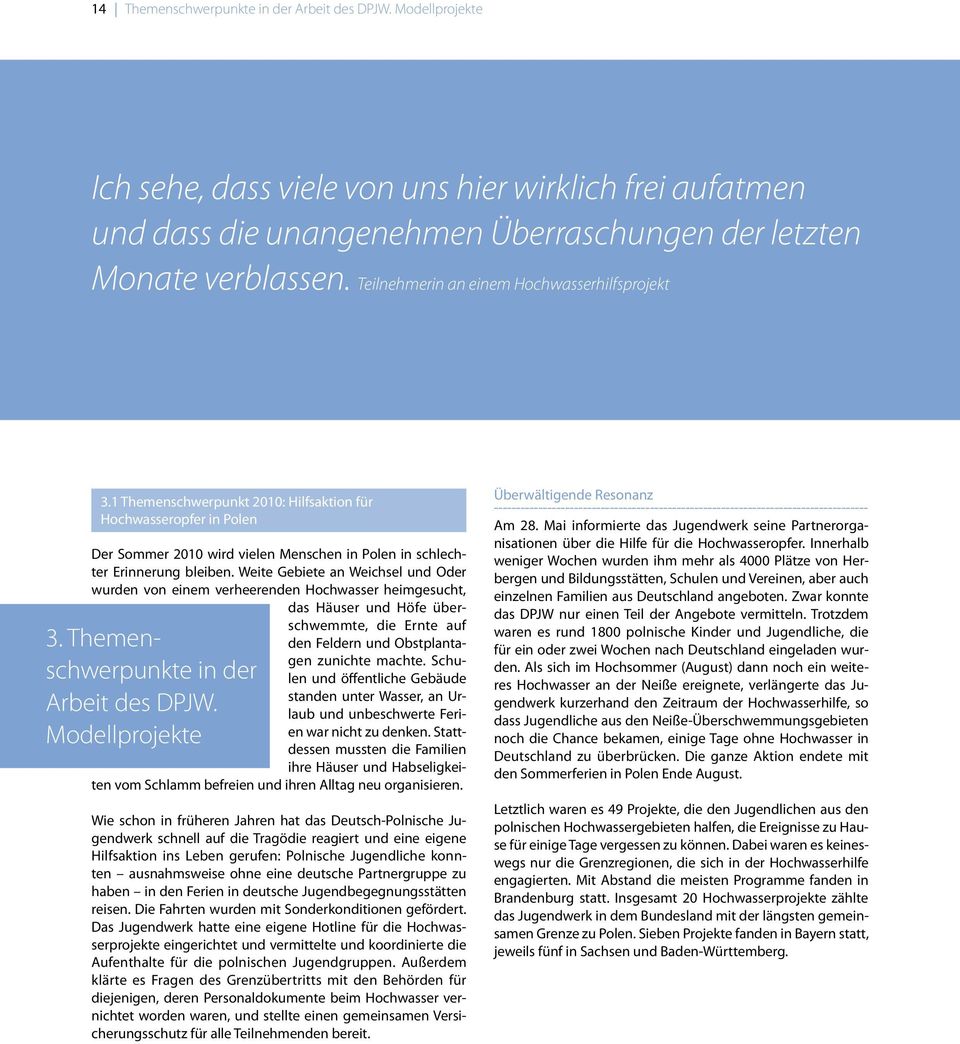 Weite Gebiete an Weichsel und Oder wurden von einem verheerenden Hochwasser heimgesucht, das Häuser und Höfe überschwemmte, die Ernte auf den Feldern und Obstplantagen zunichte machte.