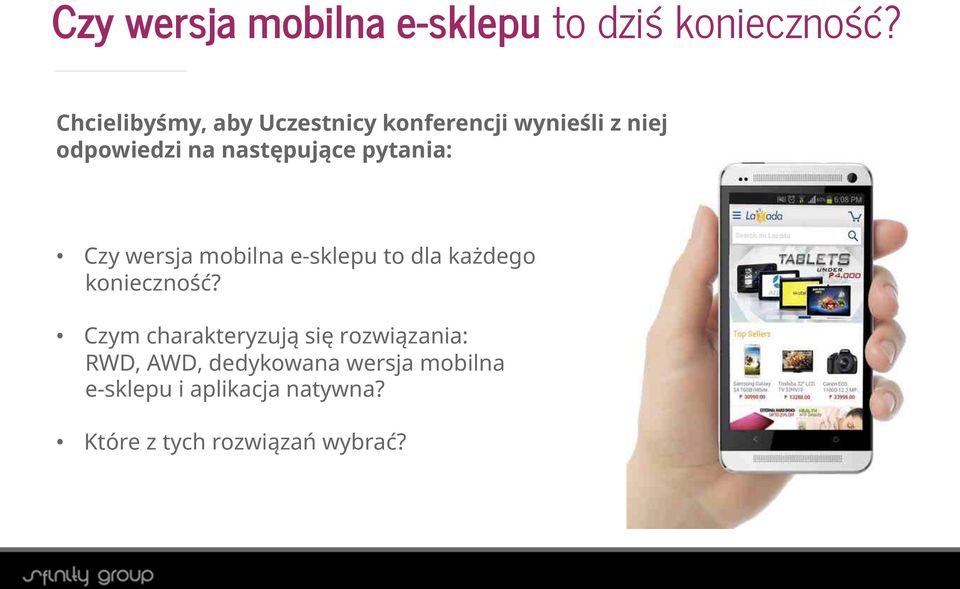 pytania: Czy wersja mobilna e-sklepu to dla każdego konieczność?