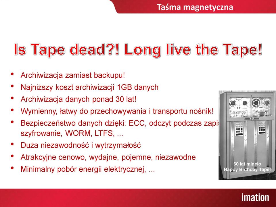 Wymienny, łatwy do przechowywania i transportu nośnik!