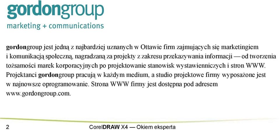 stanowisk wystawienniczych i stron WWW.
