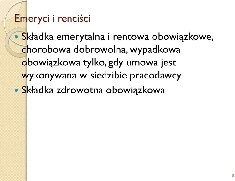 obowiązkowa tylko, gdy umowa jest wykonywana w