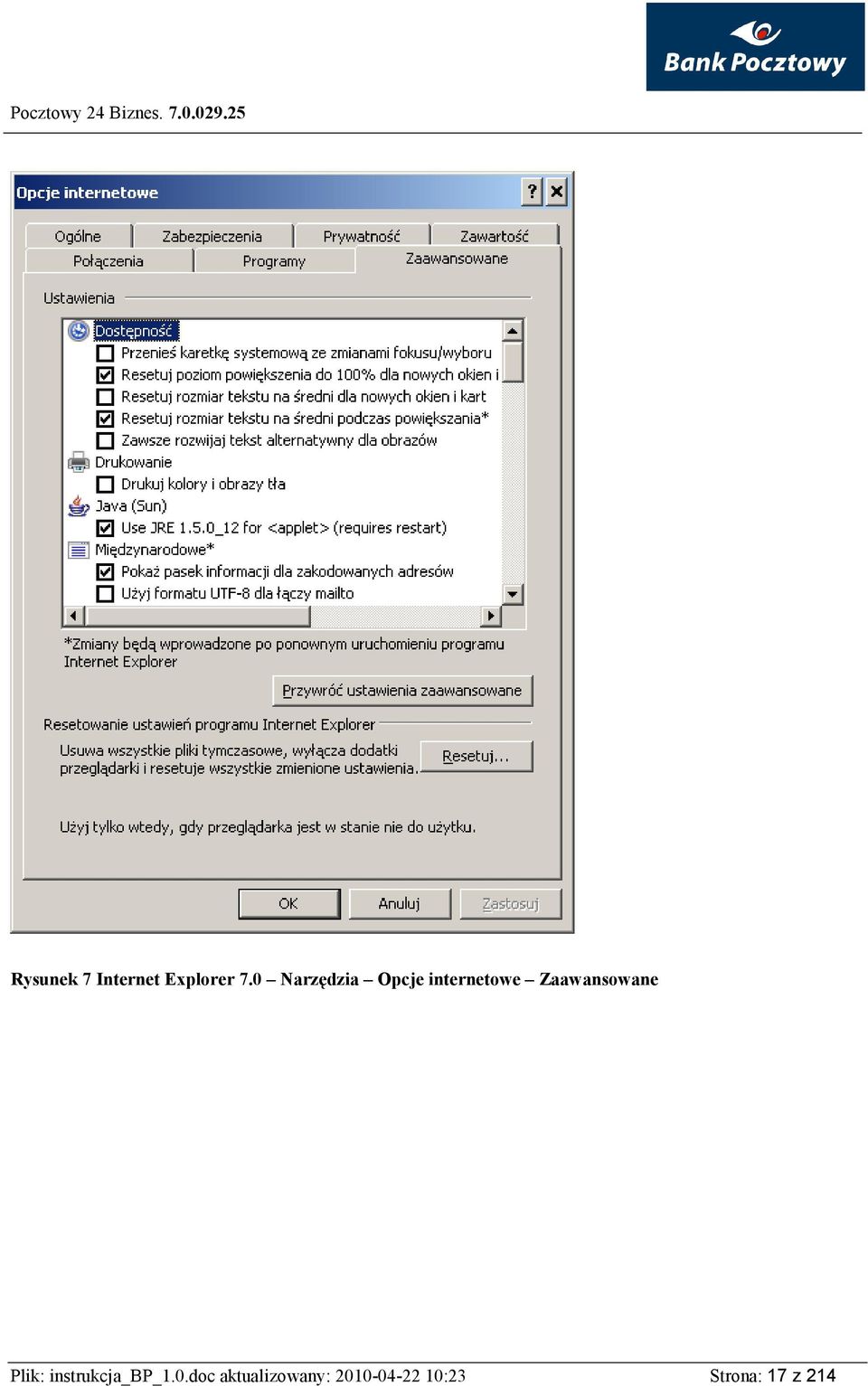 Zaawansowane Plik: instrukcja_bp_1.0.