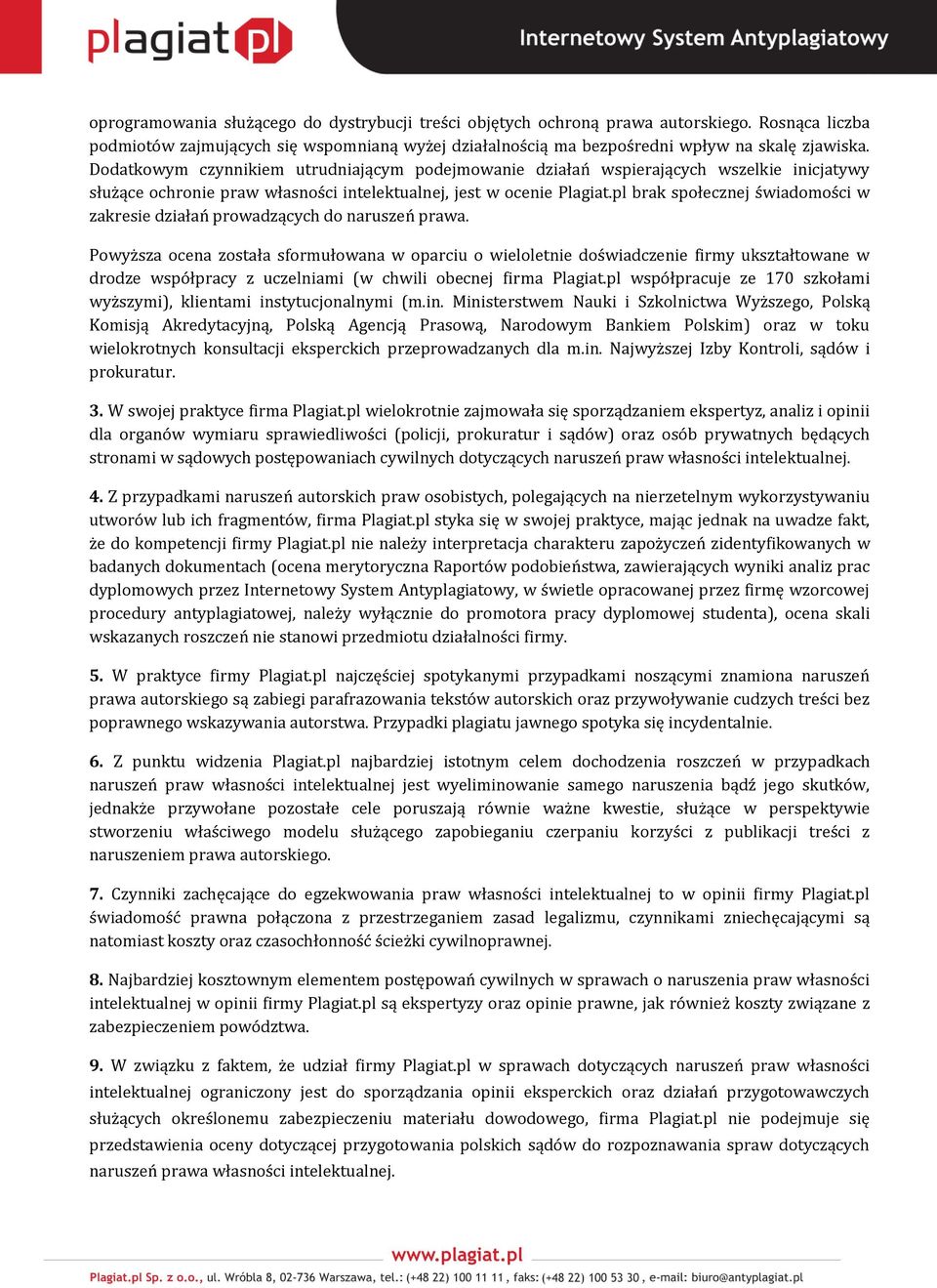 pl brak społecznej świadomości w zakresie działań prowadzących do naruszeń prawa.