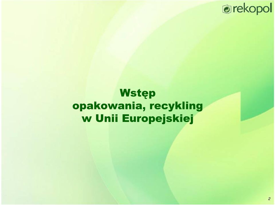 recykling w