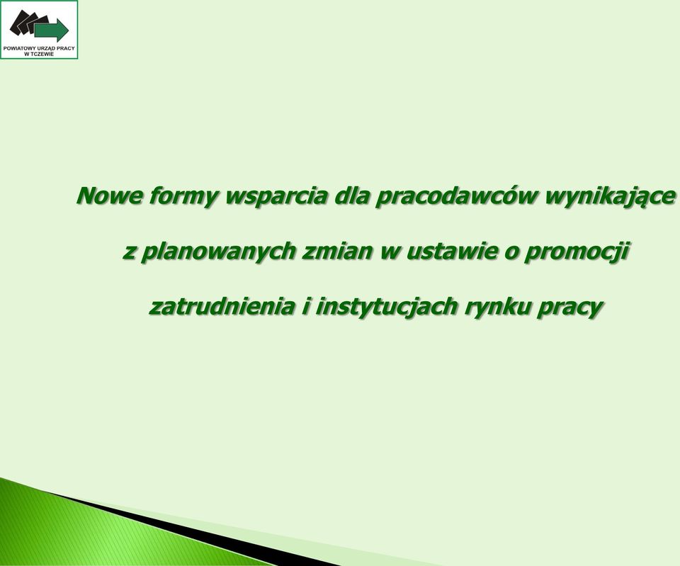 planowanych zmian w ustawie o
