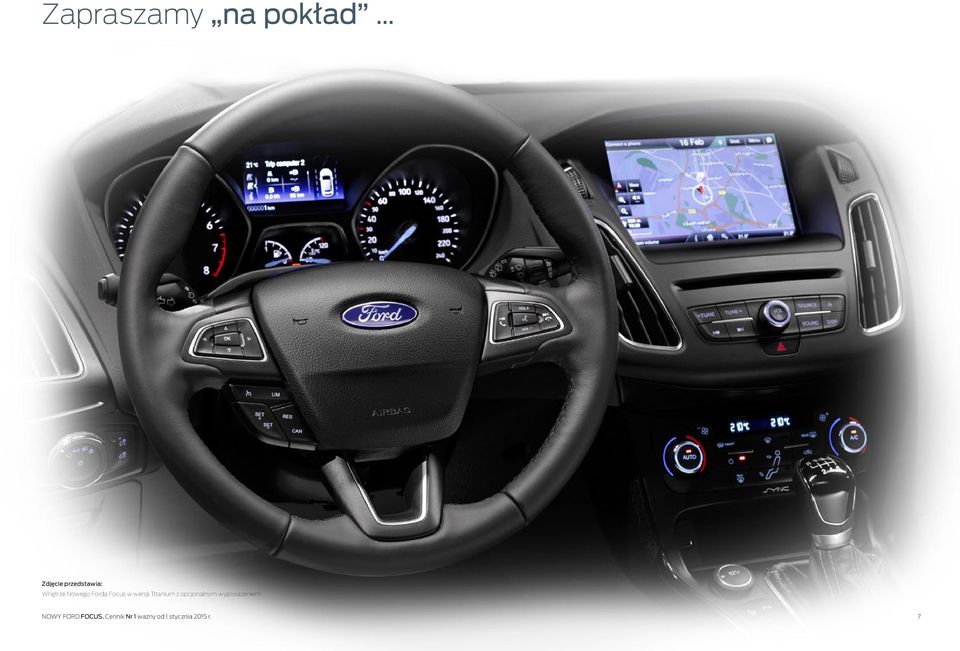 Forda Focus w wersji Titanium z opcjonalnym