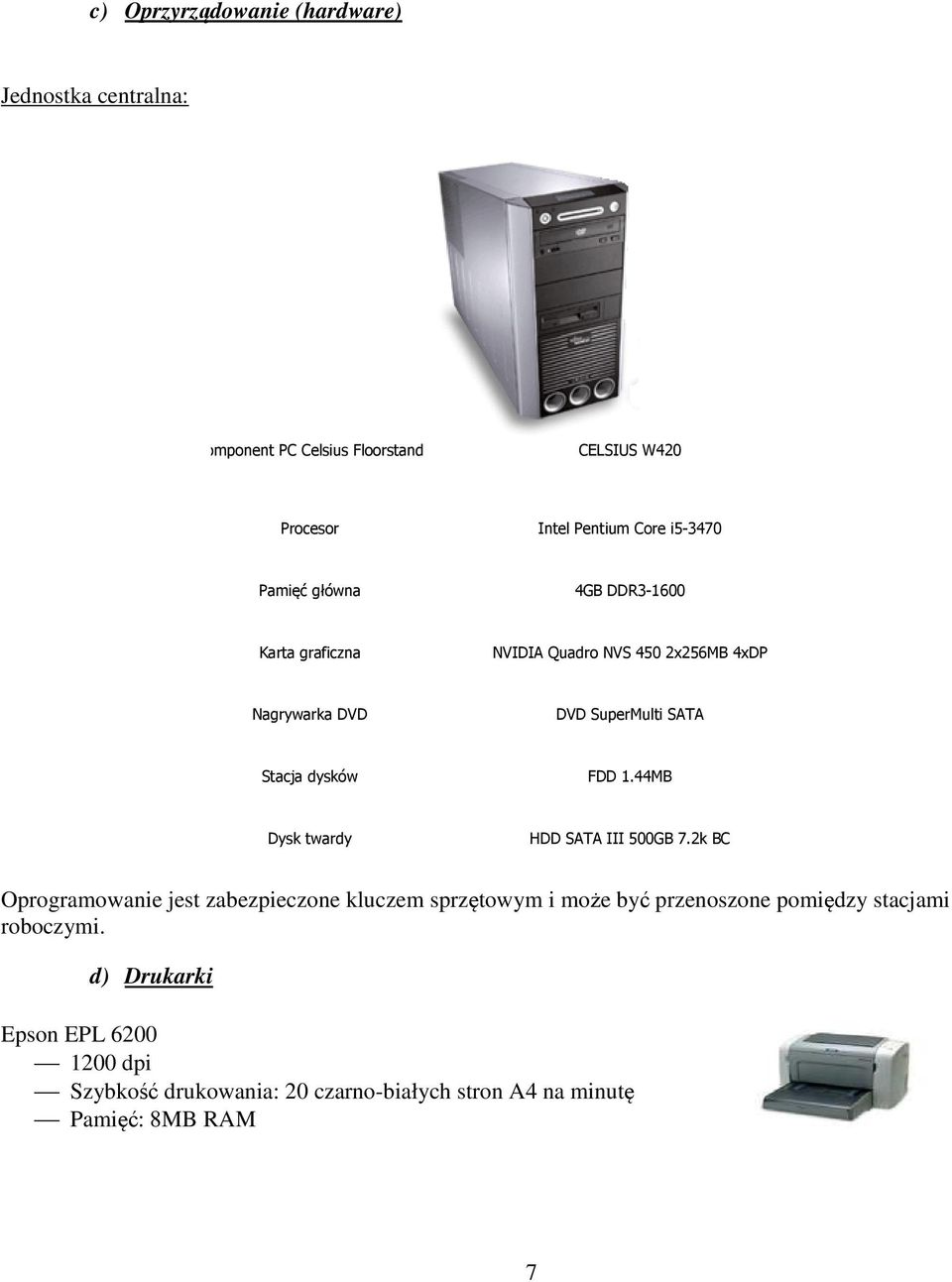 1.44MB Dysk twardy HDD SATA III 500GB 7.