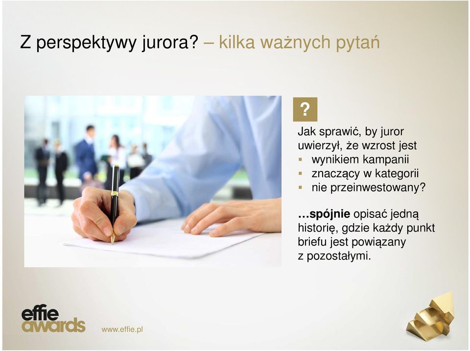kampanii znaczący w kategorii nie przeinwestowany?