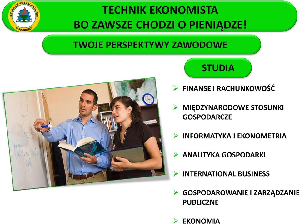 MIĘDZYNARODOWE STOSUNKI GOSPODARCZE INFORMATYKA I EKONOMETRIA
