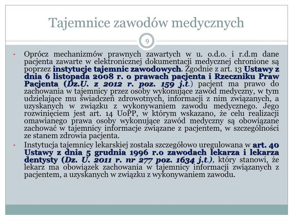 13 Usta