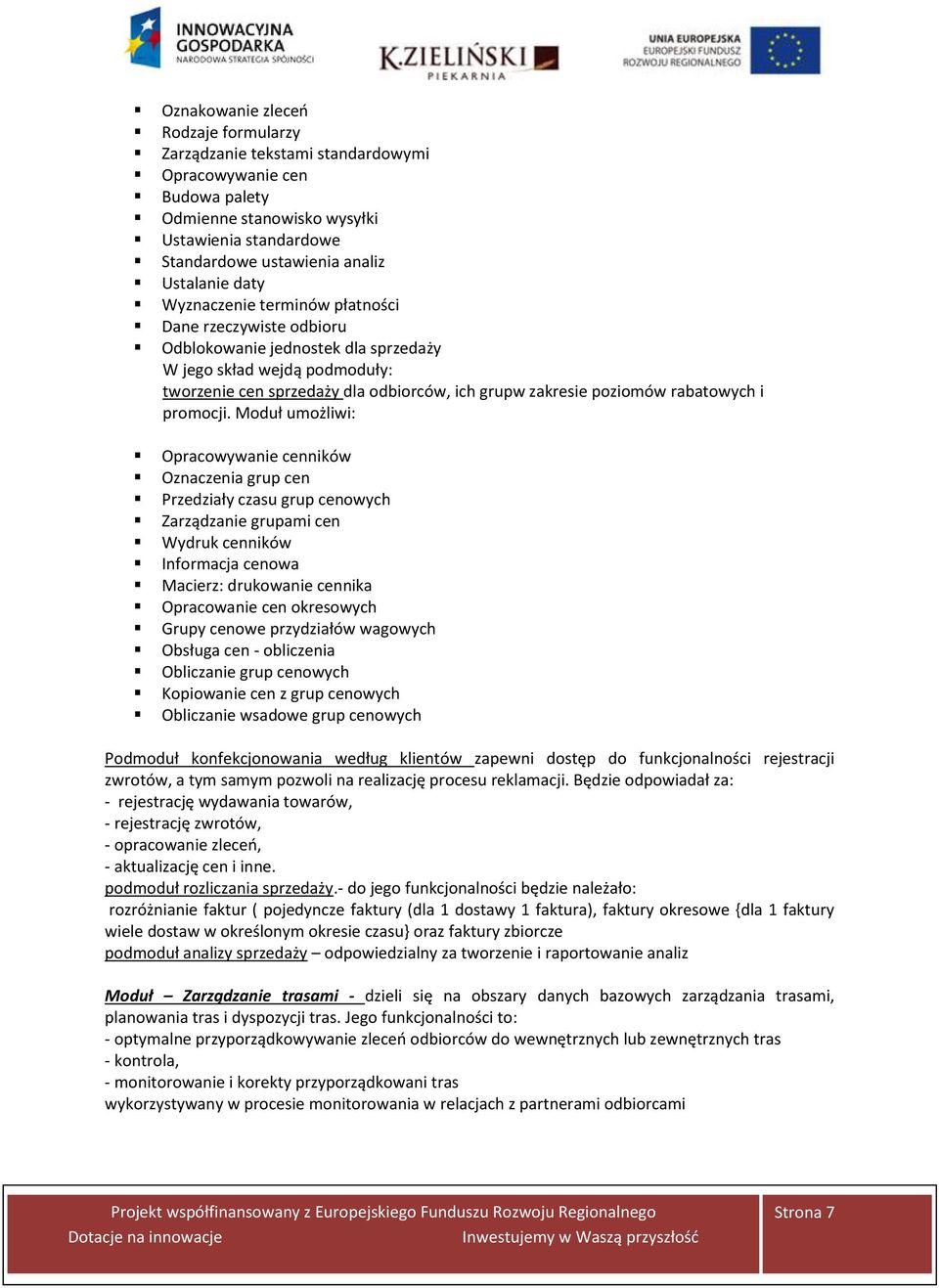 rabatowych i promocji.