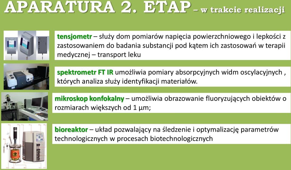 kątem ich zastosowań w terapii medycznej transport leku spektrometr FT IR umożliwia pomiary absorpcyjnych widm oscylacyjnych, których