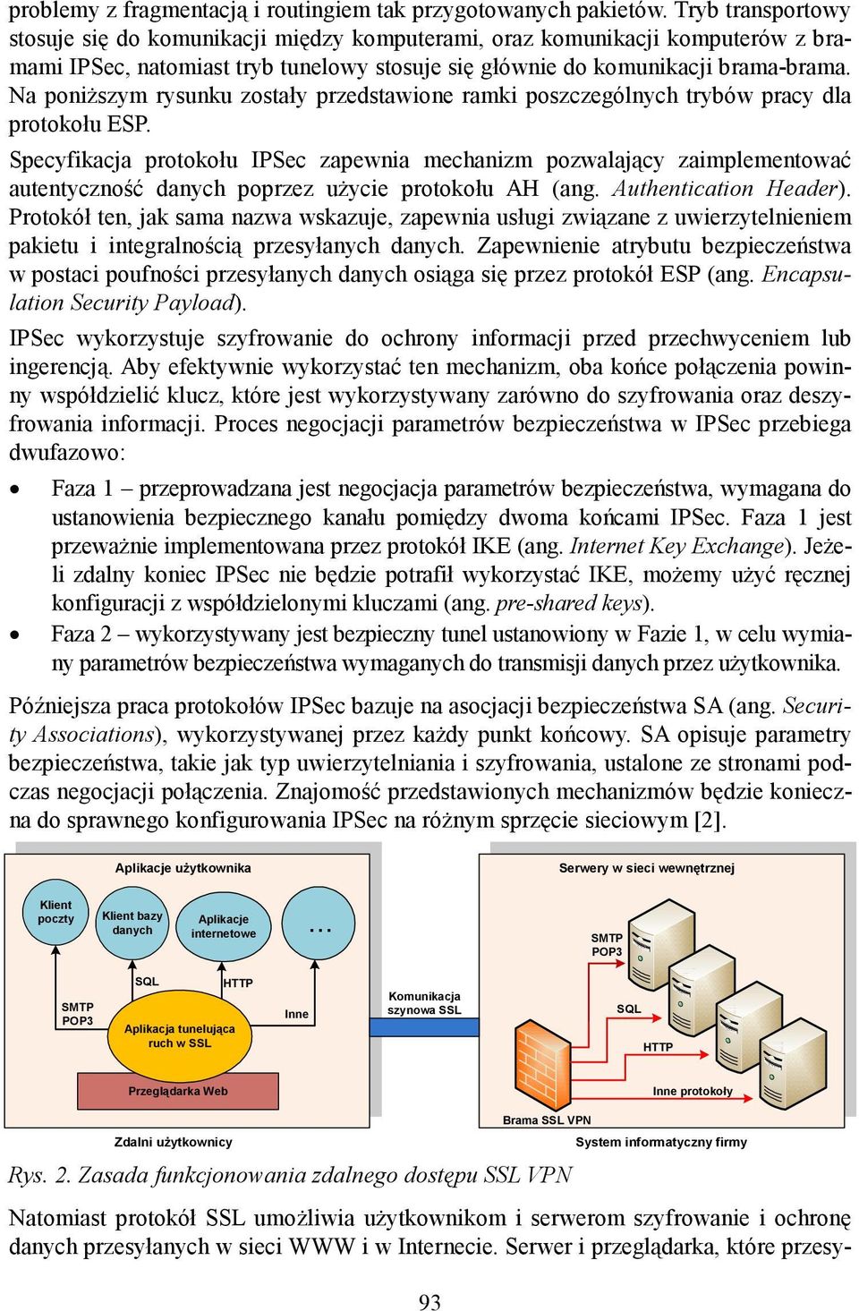 Na poniższym rysunku zostały przedstawione ramki poszczególnych trybów pracy dla protokołu ESP.