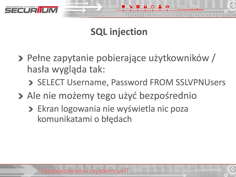 SSLVPNUsers Ale nie możemy tego użyć bezpośrednio