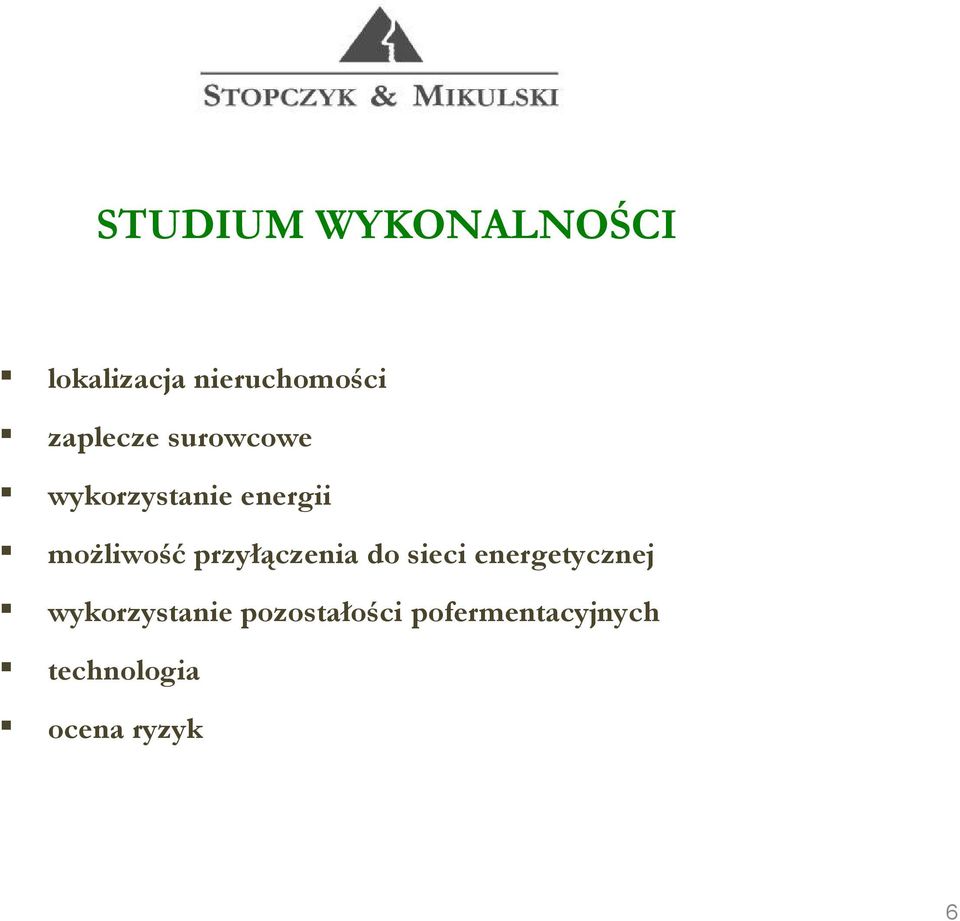 przyłączenia do sieci energetycznej wykorzystanie