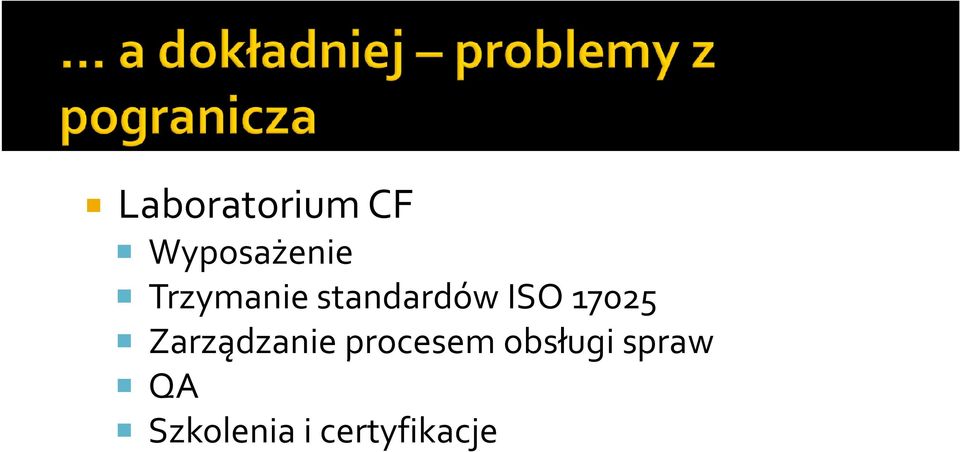 Zarządzanie procesem obsługi
