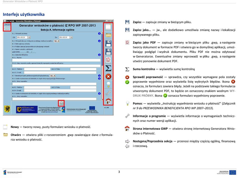 Ewentualne zmiany wprowadź w pliku.gwp, a następnie utwórz ponownie dokument PDF.