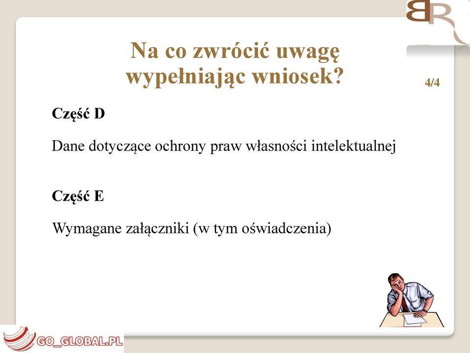 4/4 Część D Dane dotyczące ochrony