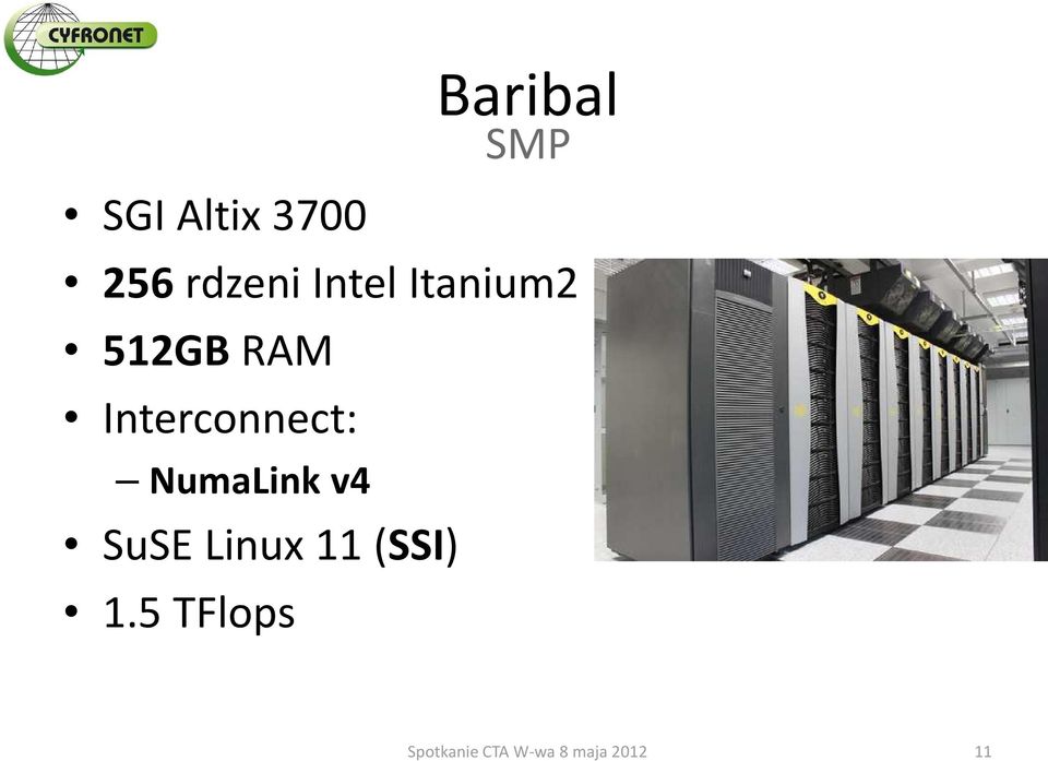 RAM Interconnect: NumaLink v4