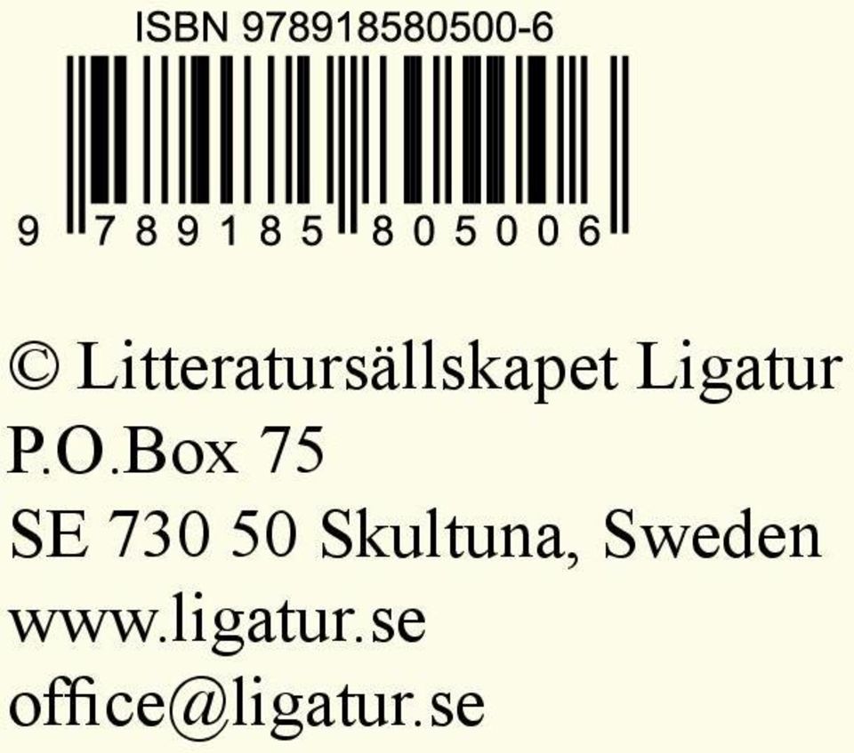 Box 75 SE 730 50