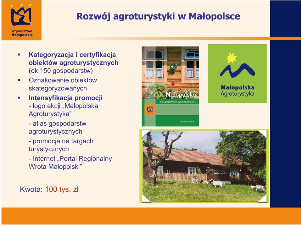 Małopolska Agroturystyka - atlas gospodarstw agroturystycznych - promocja na