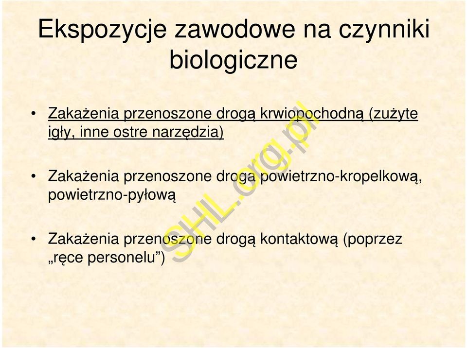 Zakażenia przenoszone droga powietrzno-kropelkową, powietrzno-pyłową
