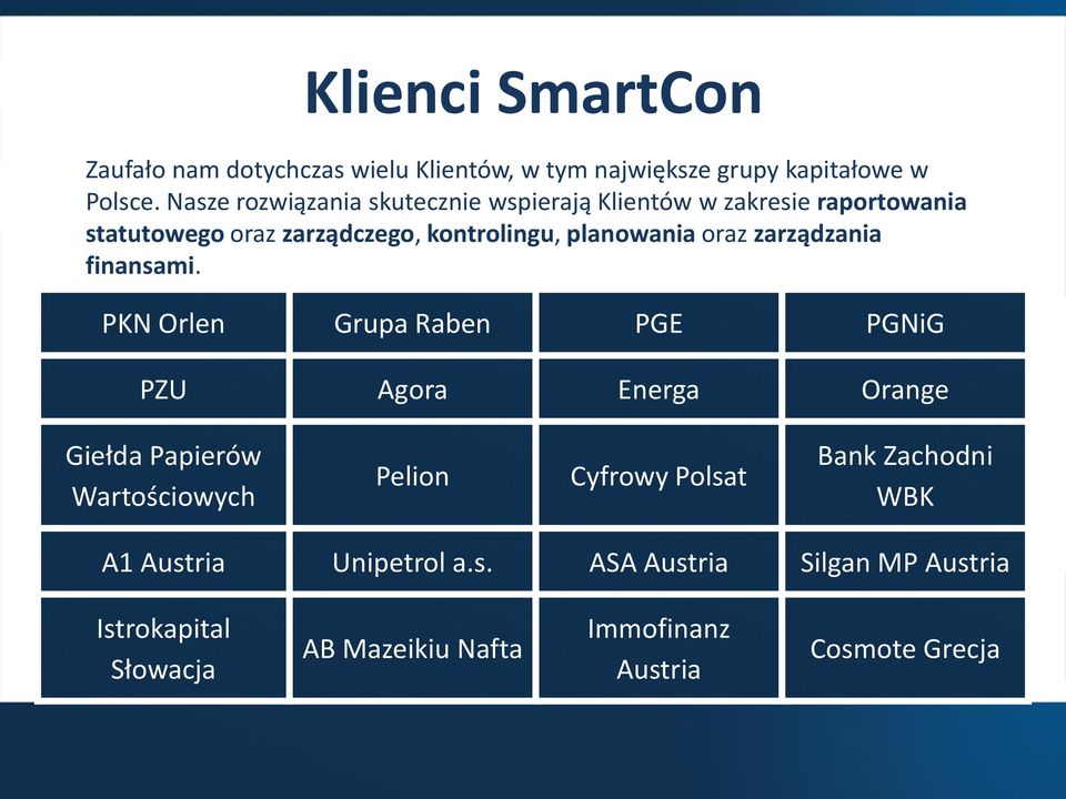 oraz zarządzania finansami.