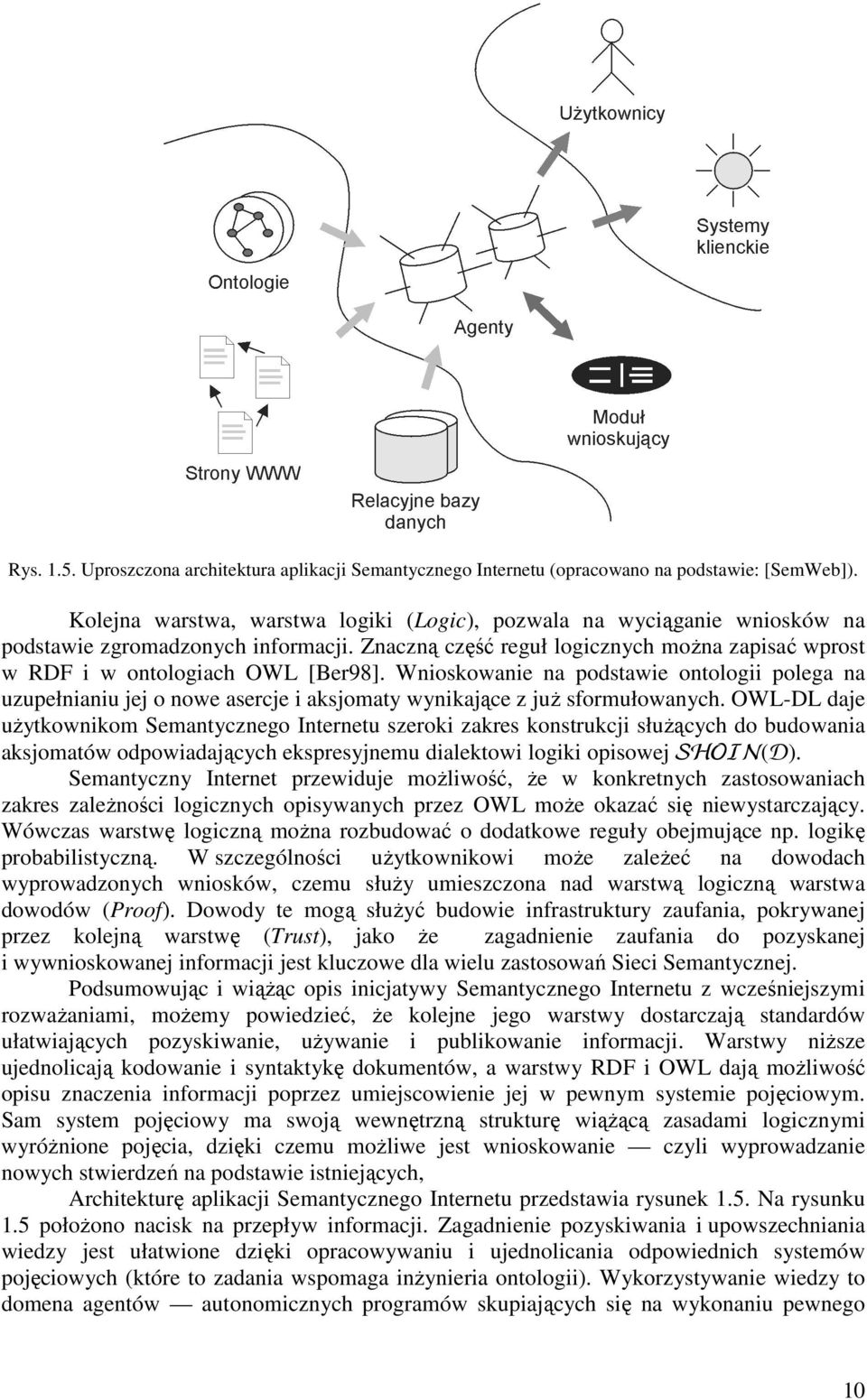 Wnioskowanie na podstawie ontologii polega na uzupełnianiu jej o nowe asercje i aksjomaty wynikające z juŝ sformułowanych.