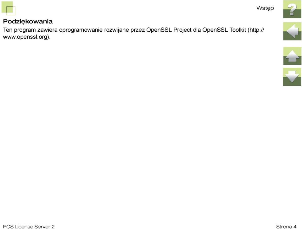 Project dla OpenSSL Toolkit (http:// www.