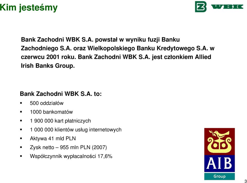 Bank Zachodni WBK S.A.
