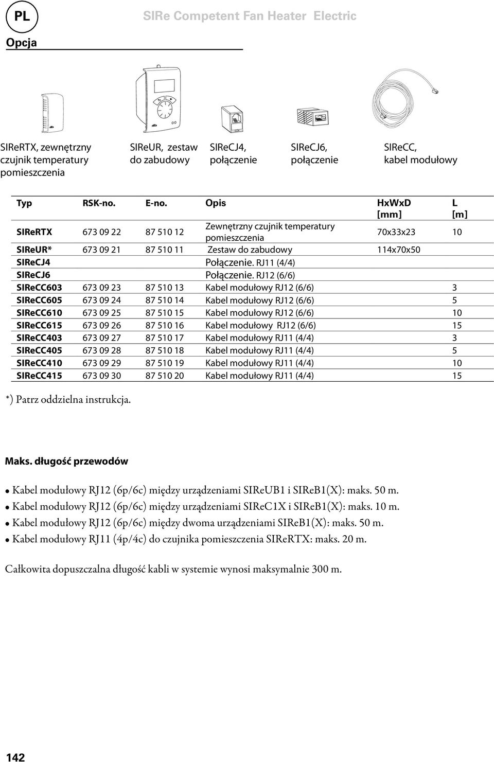 RJ11 (4/4) SIReCJ6 Połączenie.
