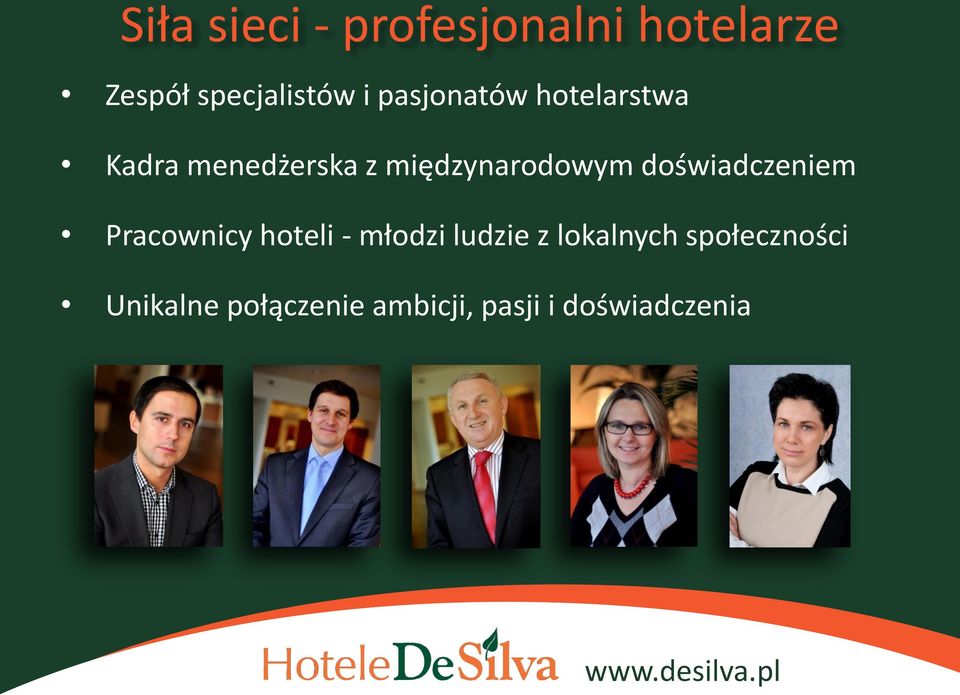 doświadczeniem Pracownicy hoteli - młodzi ludzie z lokalnych