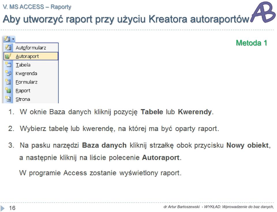 użyciu Kreatora
