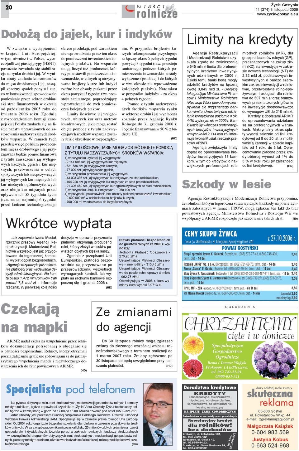 W wyniku utraty zaufania konsumentów do miêsa drobiowego i jaj, nast¹pi³ znaczny spadek popytu i cen, co w konsekwencji spowodowa³o poniesienie przez sektor drobiarski strat finansowych w okresie od