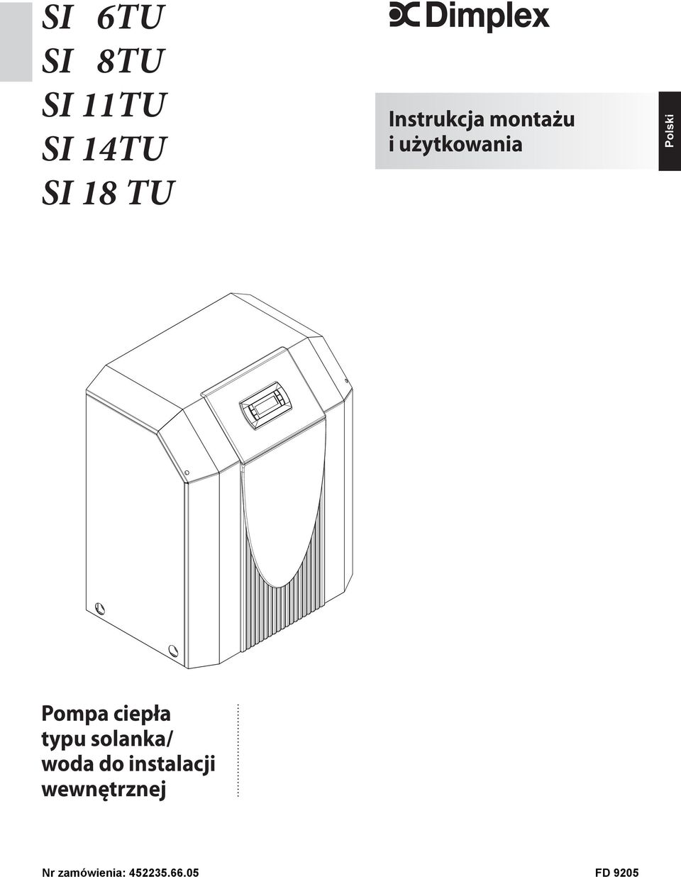 Pompa ciepła typu solanka/ woda do