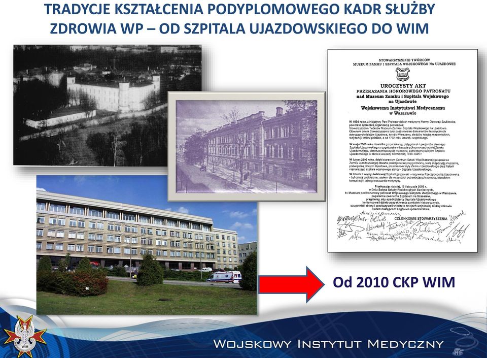 ZDROWIA WP OD SZPITALA