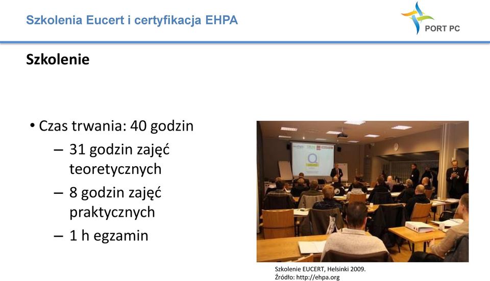 zajęć praktycznych 1 h egzamin
