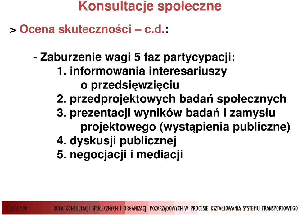 informowania interesariuszy o przedsięwzięciu 2.