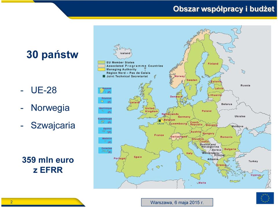 Szwajcaria 359 mln euro z EFRR 2