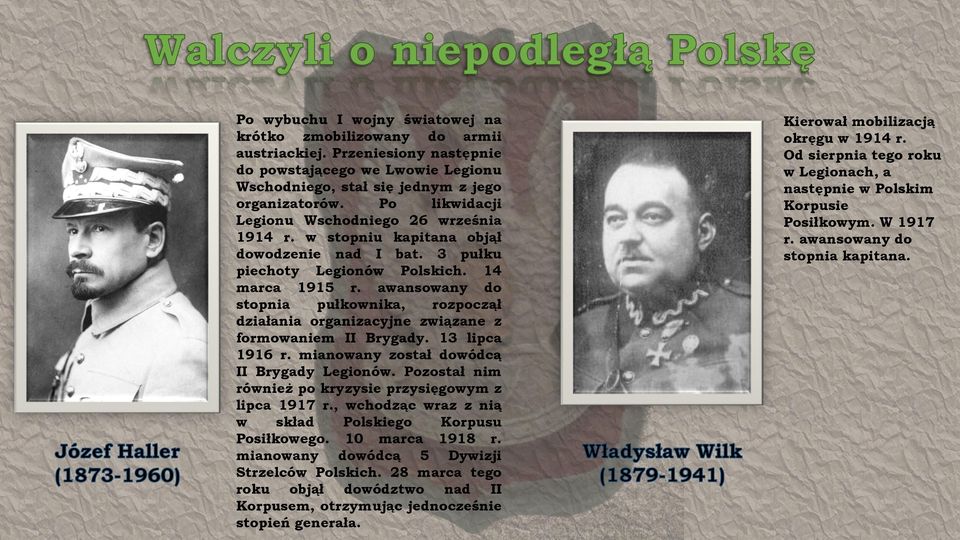 awansowany do stopnia pułkownika, rozpoczął działania organizacyjne związane z formowaniem II Brygady. 13 lipca 1916 r. mianowany został dowódcą II Brygady Legionów.