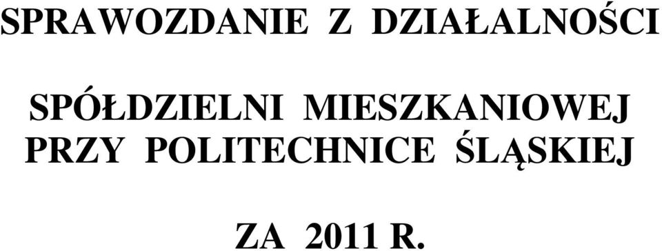 SPÓŁDZIELNI