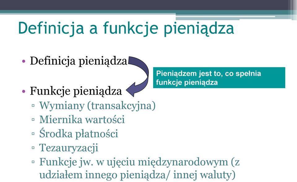 (transakcyjna) Miernika wartości Środka płatności Tezauryzacji