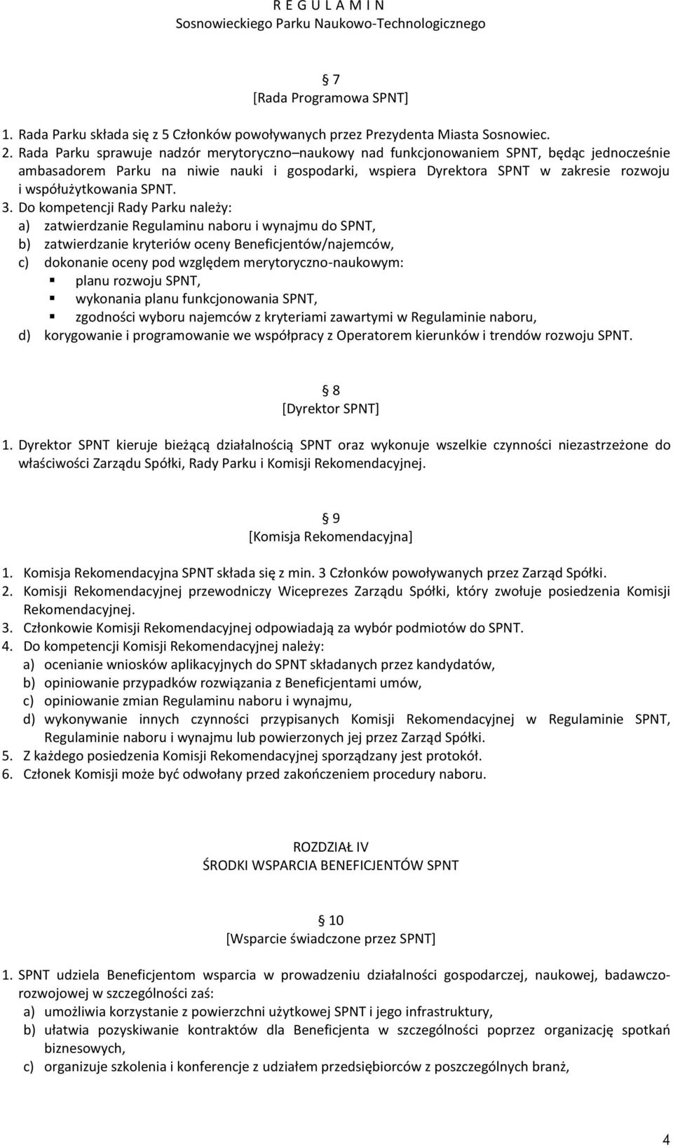 współużytkowania SPNT. 3.