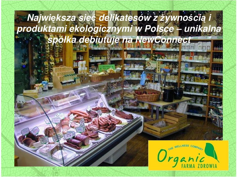 ekologicznymi w Polsce