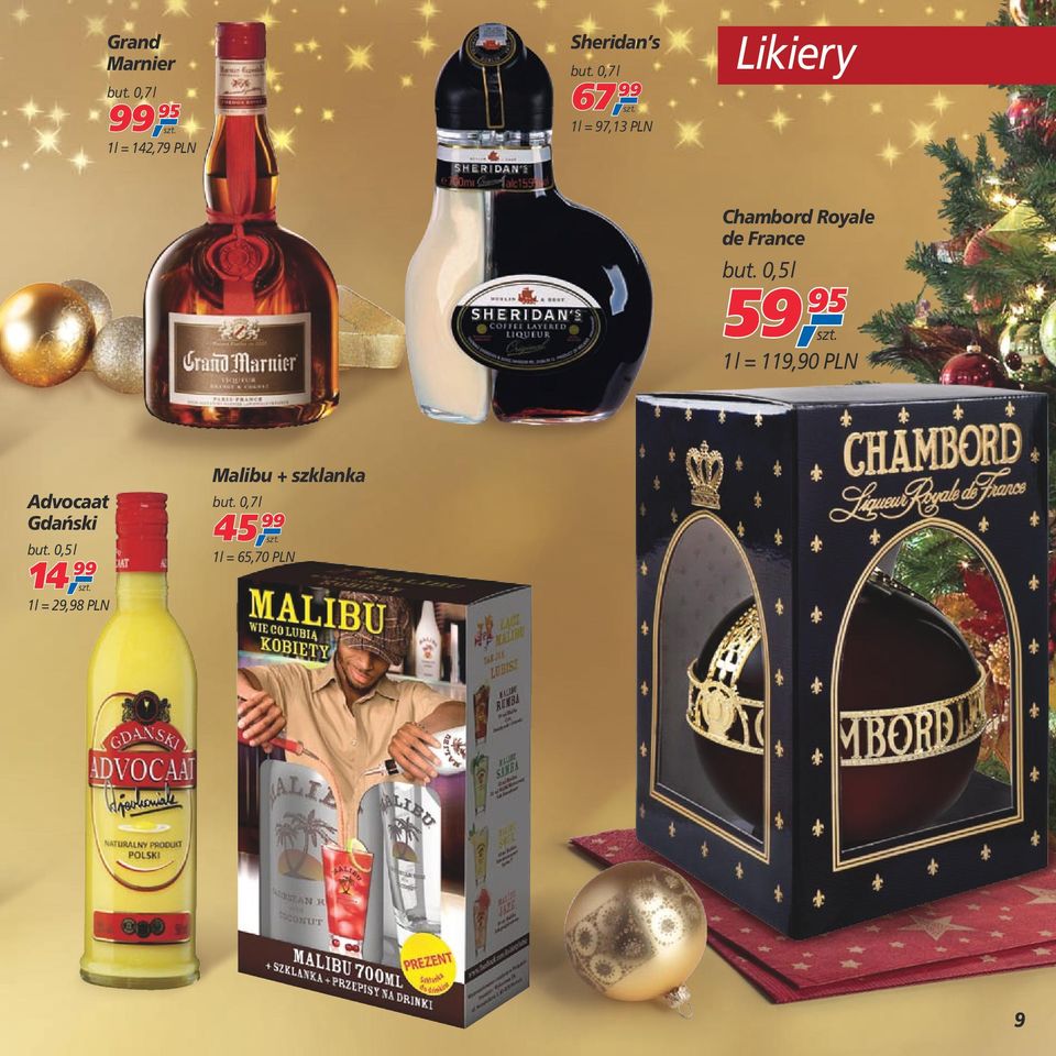 0,5 l 59, 95 1 l = 119,90 PLN Advocaat Gdański but.