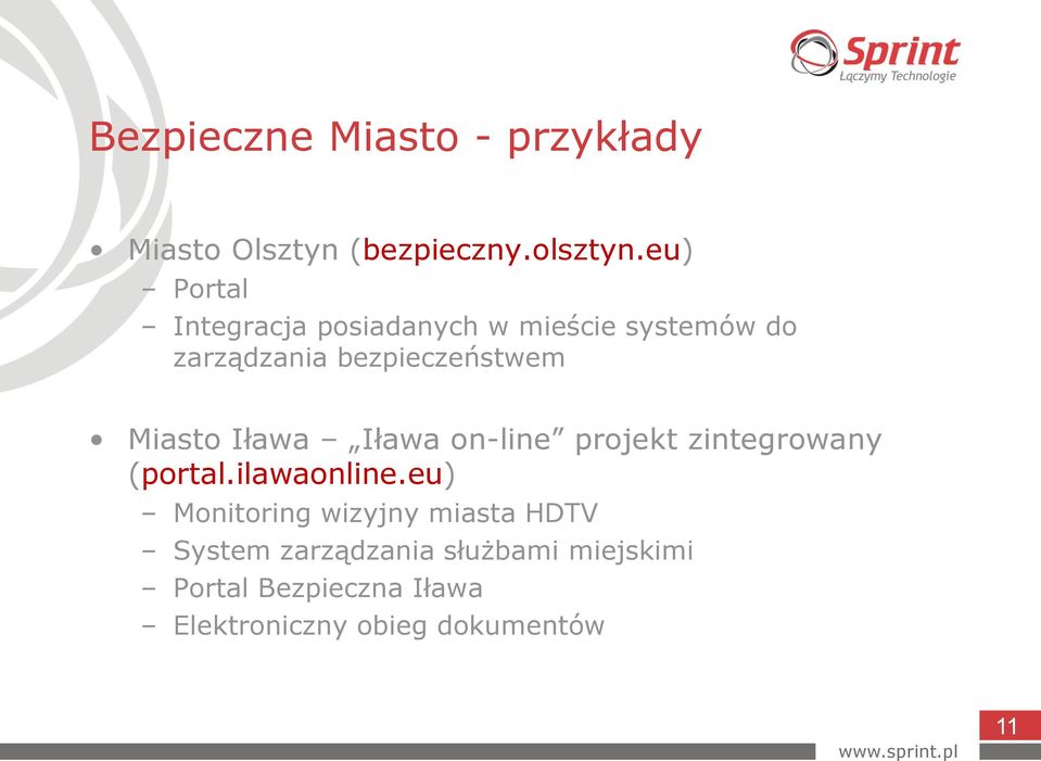 Miasto Iława Iława on-line projekt zintegrowany (portal.ilawaonline.