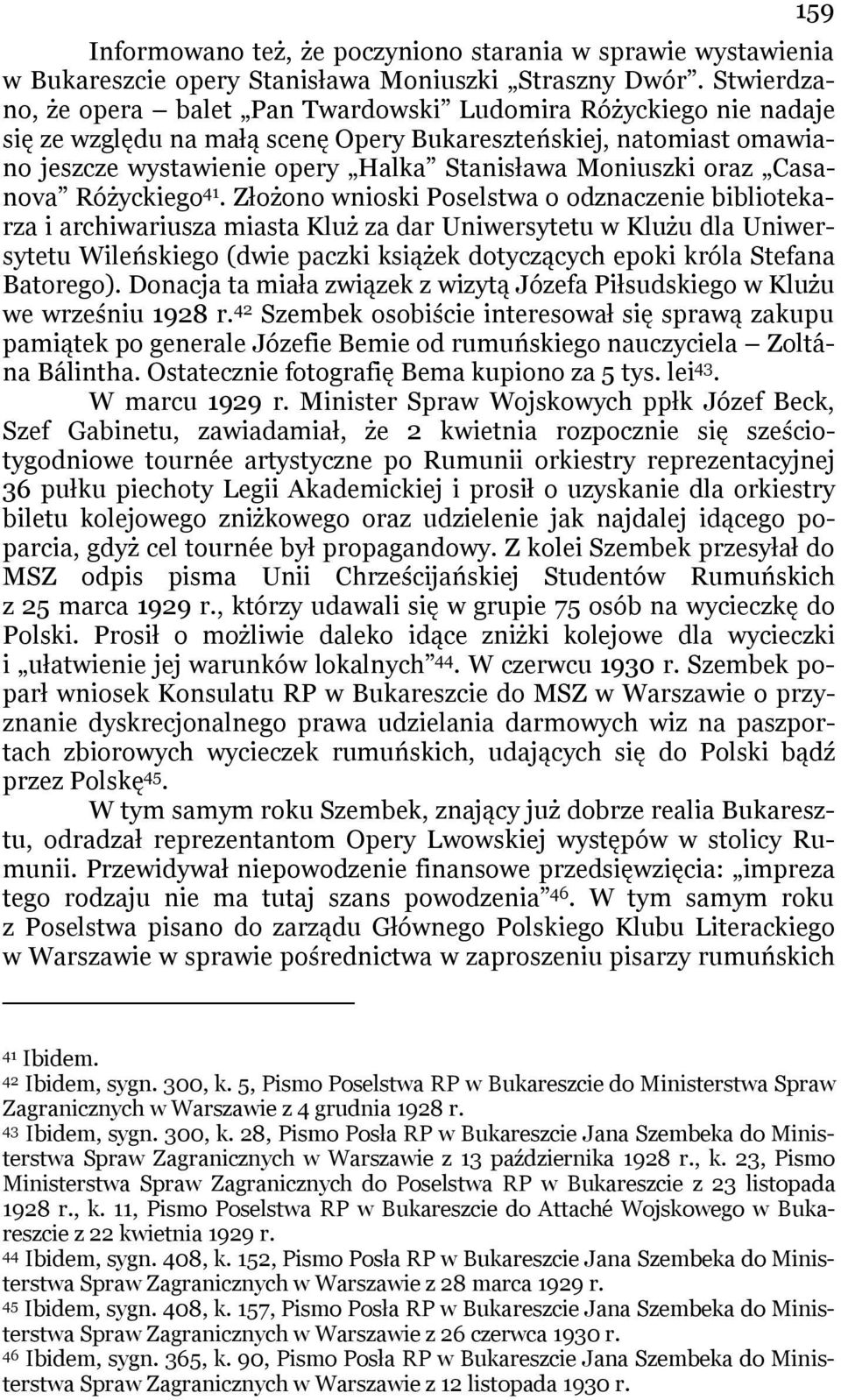 oraz Casanova Różyckiego 41.