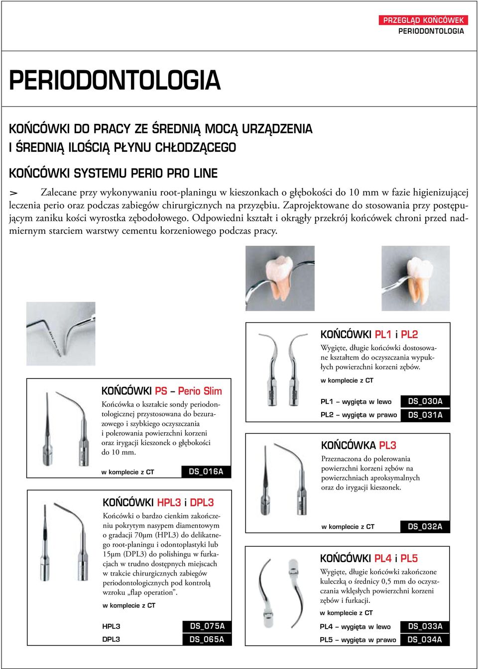 Zaprojektowane do stosowania przy postępującym zaniku kości wyrostka zębodołowego.