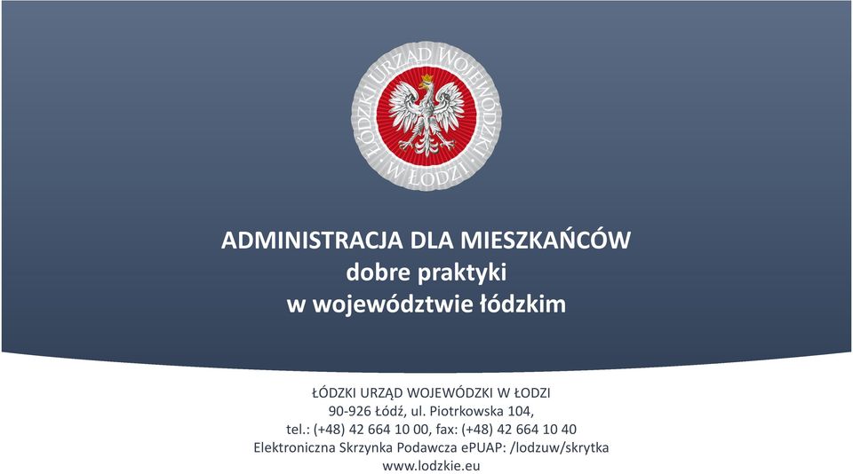dobre praktyki w
